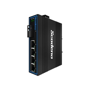 SIS45-1GX4GP-SC Switch Công nghiệp Scodeno 5 cổng 1*1000 Base-X, 4*10/100/1000 Base-T PoE